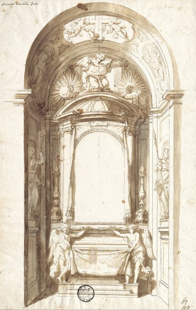 Design for an Altar by Antonio Gherardi